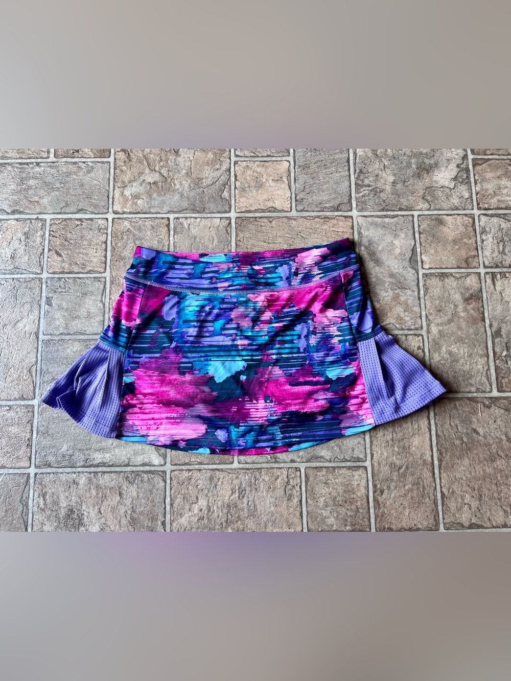Girls C9 Vibrant Printed Athletic Skirt XL